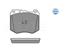 Kit pastiglie freno anteriore MEYLE 025 220 4718 per MERCEDES GLC (X253)