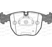 Kit pastiglie freno anteriore OPEN PARTS BPA0596.00 per BMW X5 3.0 D