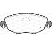 Kit pastiglie freno anteriore OPEN PARTS BPA0776.00 per FORD MONDEO III (B5Y)