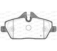 Kit pastiglie freno anteriore OPEN PARTS BPA1131.10 per MINI MINI 1.6 Cooper D