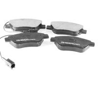 Kit Pastiglie Freno Anteriore per Alfa Romeo Mito, 500 Punto Grande Punto Qubo