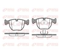 Kit pastiglie freno anteriore REMSA 0596.00 per BMW X5 3.0 D