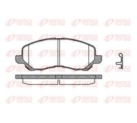 Kit pastiglie freno anteriore REMSA 0804.12 per CITROËN C4 AIRCROSS
