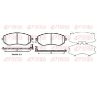 Kit pastiglie freno anteriore REMSA 0951.04 per SUBARU XV 2.0 D AWD (GPD)