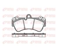 Kit pastiglie freno anteriore REMSA 0994.00 per VW TOUAREG 3.0 V6 TDI