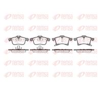 Kit pastiglie freno anteriore REMSA 1036.02 per OPEL ZAFIRA 1.9 CDTI (M75)