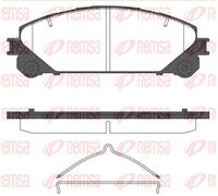 Kit pastiglie freno anteriore REMSA 1312.00 per TOYOTA RAV 4 IV (_A4_)