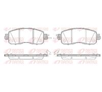 Kit pastiglie freno anteriore REMSA 1517.04 per NISSAN LEAF Electric