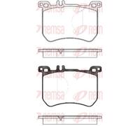Kit pastiglie freno anteriore REMSA 1533.00 per MERCEDES CLASSE S