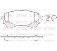 Kit pastiglie freno anteriore REMSA 1538.04 per MAZDA 6 2.2 D