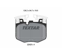 TEXTAR 2242501 Kit pastiglie freni