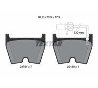 Kit pastiglie freno anteriore TEXTAR 2375104 per AUDI A4 4.2 RS4 quattro