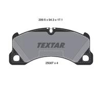 TEXTAR 2500703 Kit pastiglie freni