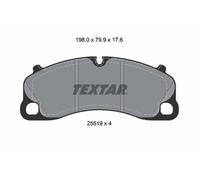 TEXTAR 2551901 Kit pastiglie freni