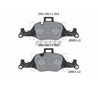 TEXTAR 2590002 Kit pastiglie freni
