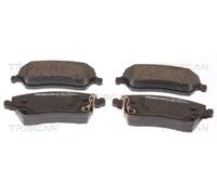 Kit pastiglie freno anteriore TRISCAN 8110 14065 per NISSAN MICRA 1.2