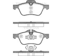Kit pastiglie freno anteriore TRISCAN 8110 17017 per MINI MINI 1.6 Cooper