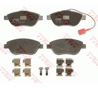 Kit pastiglie freno anteriore TRW GDB1655 per FIAT GRANDE 1.3 D Multijet
