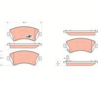 JTE753 TRW TESTINA STERZO SEAT INCA 1.9D -03