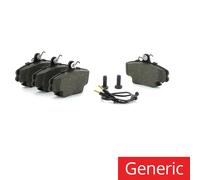 Kit pastiglie freno anteriore VAICO V25-1177 per FORD FIESTA 1.25