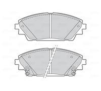Kit pastiglie freno anteriore VALEO 302285 per MAZDA CX-3 2.0 (CW4W)