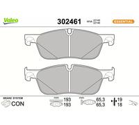 VALEO Kit pastiglie freni 302461 – assale anteriore – freno stazionamento a disco per Land Rover/Jaguar