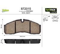 Kit pastiglie freno anteriore VALEO 872015 per MERCEDES SPRINTER