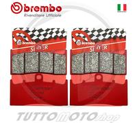 KIT PASTIGLIE FRENO ANTERIORI BMW R 1200 R 2010 2011 2012 BREMBO ROSSE SINTER