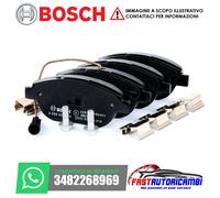 KIT PASTIGLIE FRENO ANTERIORI BOSCH FIAT GRANDE PUNTO IDEA DOBLO QUBO 225