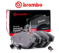 Kit Pastiglie Freno Anteriori Brembo Per Fiat Doblò Fiorino Qubo Opel Combo
