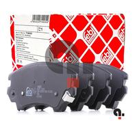 Set di pastiglie freno FEBI BILSTEIN 16892, anteriore