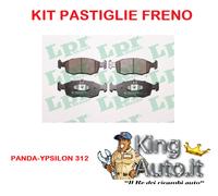 KIT PASTIGLIE FRENO ANTERIORI FIAT PANDA (312) 1.3 MULTIJET