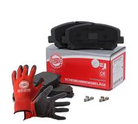 Kit pastiglie freno anteriori + guanti per MAZDA CX 5