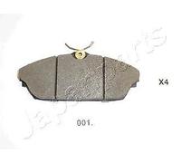 KIT PASTIGLIE FRENO ANTERIORI JAPANPARTS PA-001AF