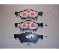 KIT PASTIGLIE FRENO ANTERIORI JAPANPARTS PA-002AF