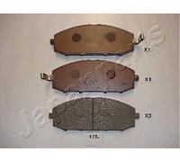 KIT PASTIGLIE FRENO ANTERIORI JAPANPARTS PA-178AF