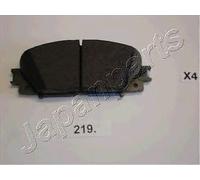KIT PASTIGLIE FRENO ANTERIORI JAPANPARTS PA-219AF