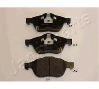 KIT PASTIGLIE FRENO ANTERIORI JAPANPARTS PA-221AF