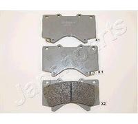KIT PASTIGLIE FRENO ANTERIORI JAPANPARTS PA-272AF