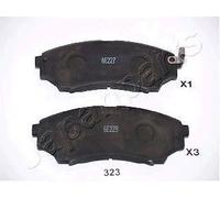 KIT PASTIGLIE FRENO ANTERIORI JAPANPARTS PA-323AF