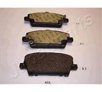 KIT PASTIGLIE FRENO ANTERIORI JAPANPARTS PA-403AF