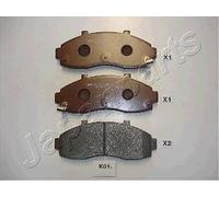 KIT PASTIGLIE FRENO ANTERIORI JAPANPARTS PA-K01AF