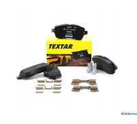 Set di pastiglie freno TEXTAR 2428302, anteriore