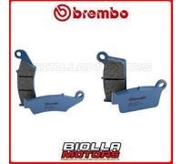KIT PASTIGLIE FRENO BREMBO BETA RR ENDURO 250 2015 ANTERIORE + POSTERIORE [TT -