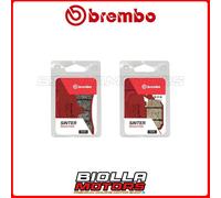 KIT PASTIGLIE FRENO BREMBO BUELL M2 CYCLONE 1200 2000 ANTERIORE + POSTERIORE [SA
