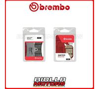 KIT PASTIGLIE FRENO BREMBO BUELL M2 CYCLONE 1200 2000 ANTERIORE + POSTERIORE [SR
