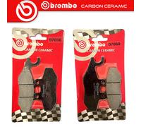 Kit Pastiglie Freno Brembo Carbon Ceramic Anteriori PIAGGIO X-EVO 400 ie 2008 >