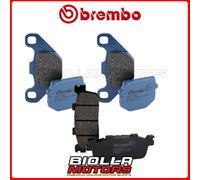 KIT PASTIGLIE FRENO BREMBO E-TON VTX VORTEX 300 2007 ANTERIORE + POSTERIORE [17