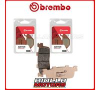 KIT PASTIGLIE FRENO BREMBO E-TON VXL ST VECTOR 250 2006 ANTERIORE + POSTERIORE [