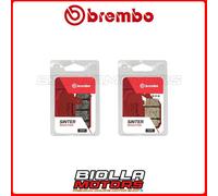 KIT PASTIGLIE FRENO BREMBO HONDA XL V TRANSALP 600 1991 ANTERIORE + POSTERIORE [